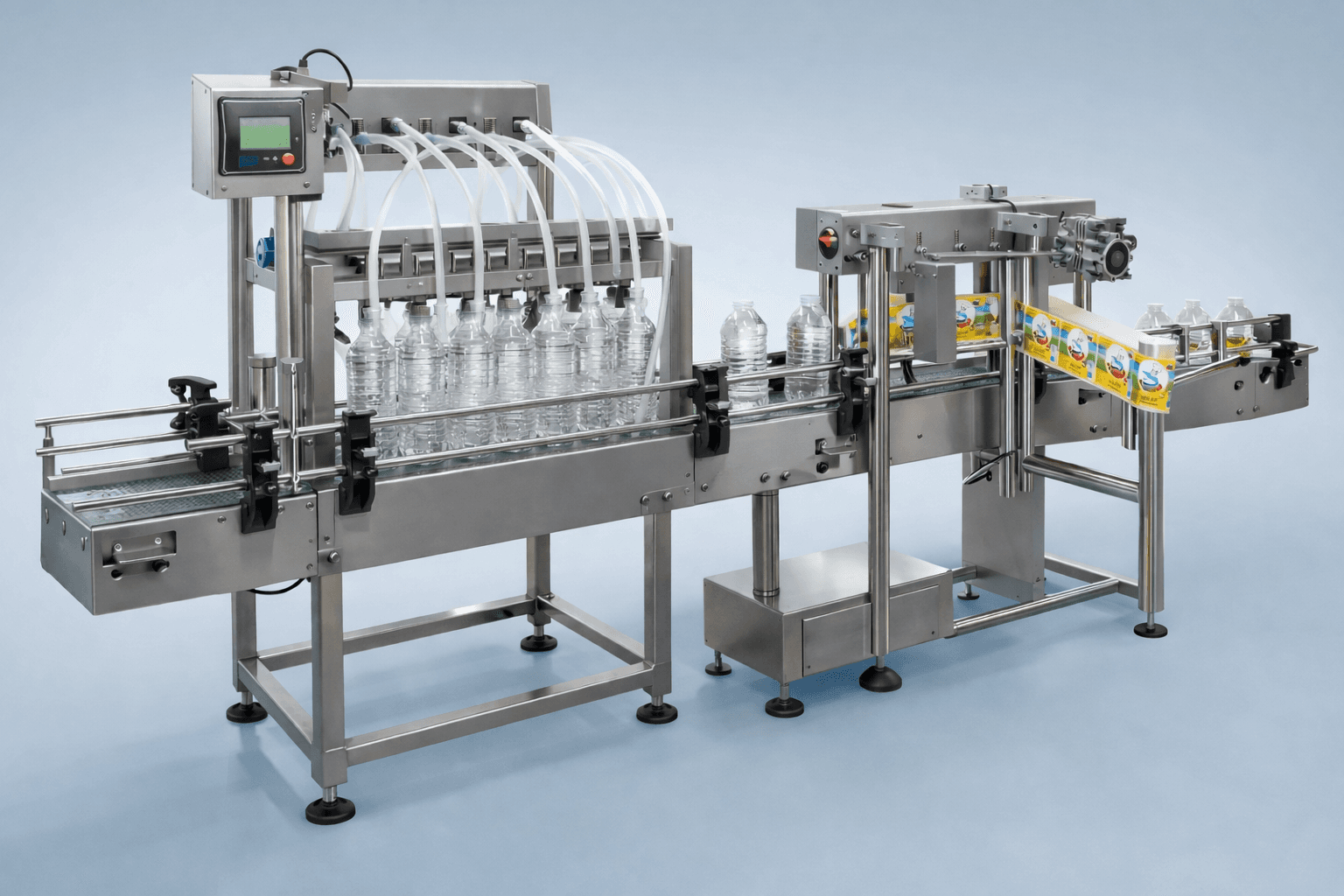 Linear Type Filling Line