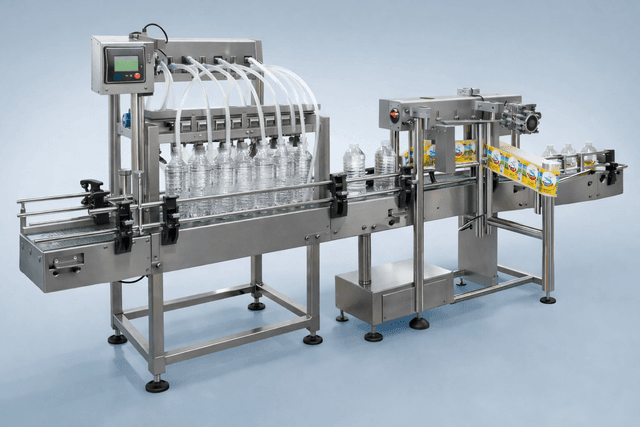 Linear Type Filling Line